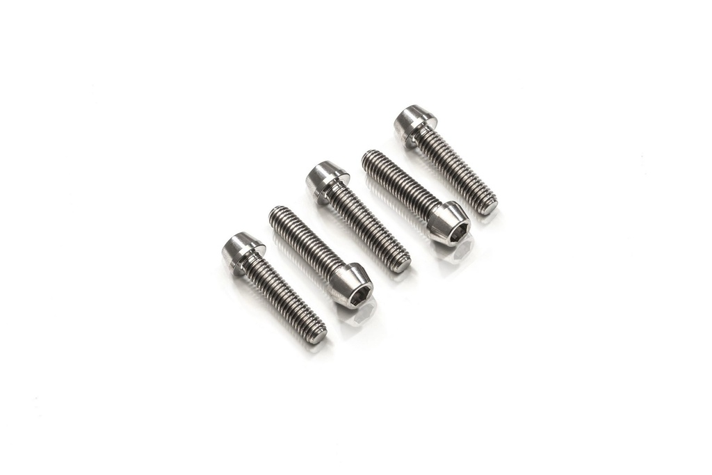 [CNC-KV431X] TOP TRIPLE CLAMP SCREW KIT - TITANIUM