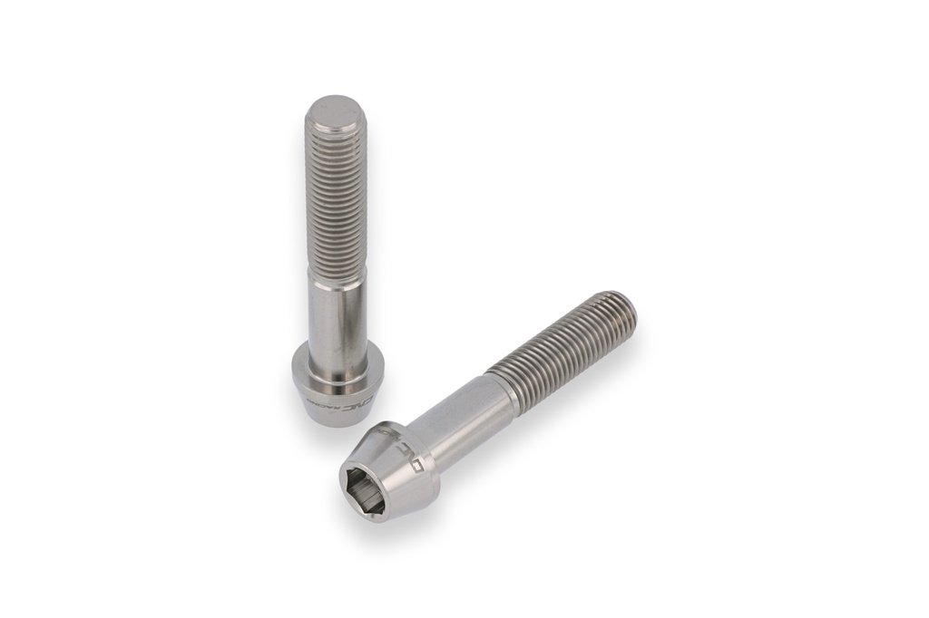 [CNC-KV436X] Screws Front brake caliper set M10x1.25x55 (2 pcs) - Titanium (Titanium)