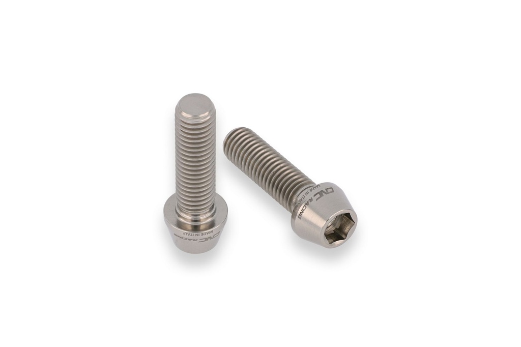 [CNC-KV437X] Rear Hub Swingarm Pinch Bolt (2 pcs) - TITANIUM