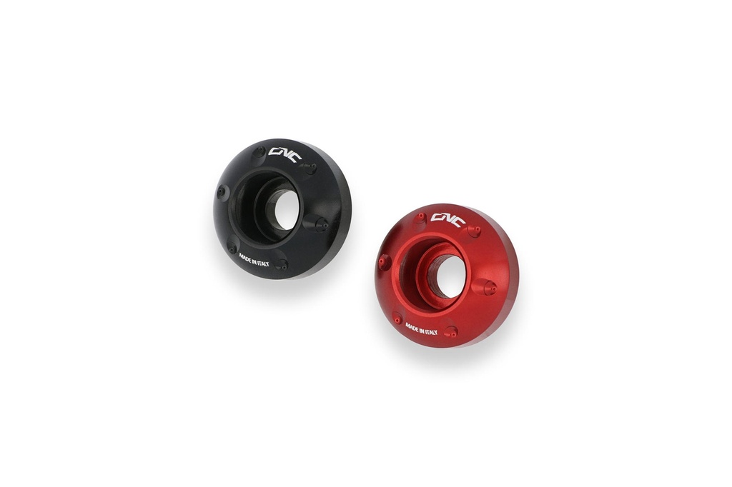 [CNC-KV444R] Fuel tank cover screw collar Aprilia (Red)