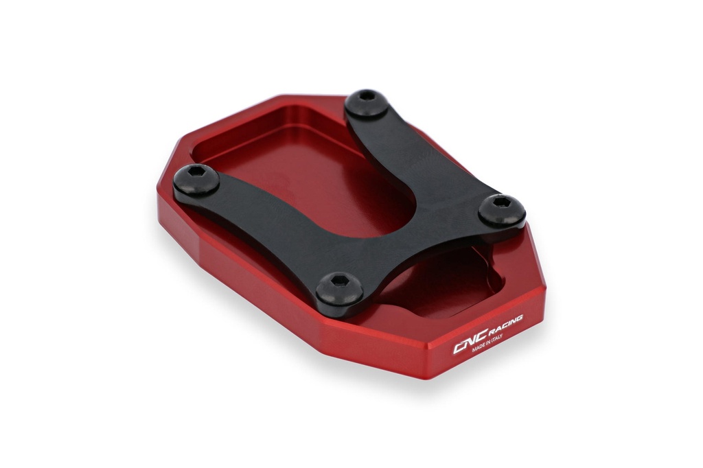 [CNC-BM509R] Kickstand base extension  for Ducati Diavel V4 (Red)