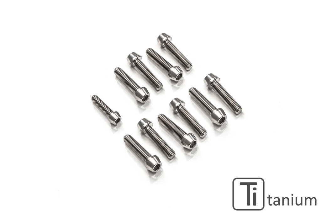 [CNC-KV449X] Screw kit CNC Racing triple clamps for Ducati Hypermotard - Titanium