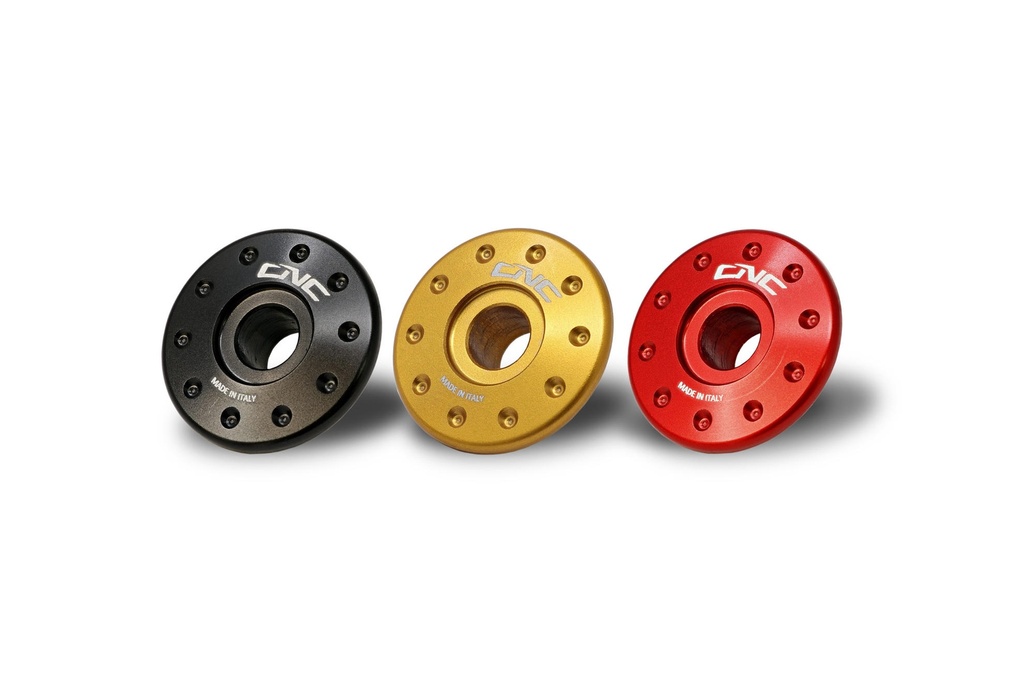 [CNC-KV452B] Silencer bracket screw collar MV Agusta (Black)