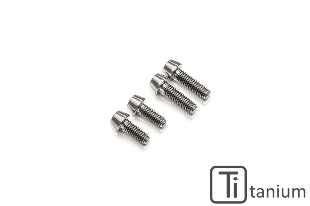 [CNC-KV457X] Clutch or brake controls clamp screw kit Ducati Multistrada (4 pcs) - Titanium