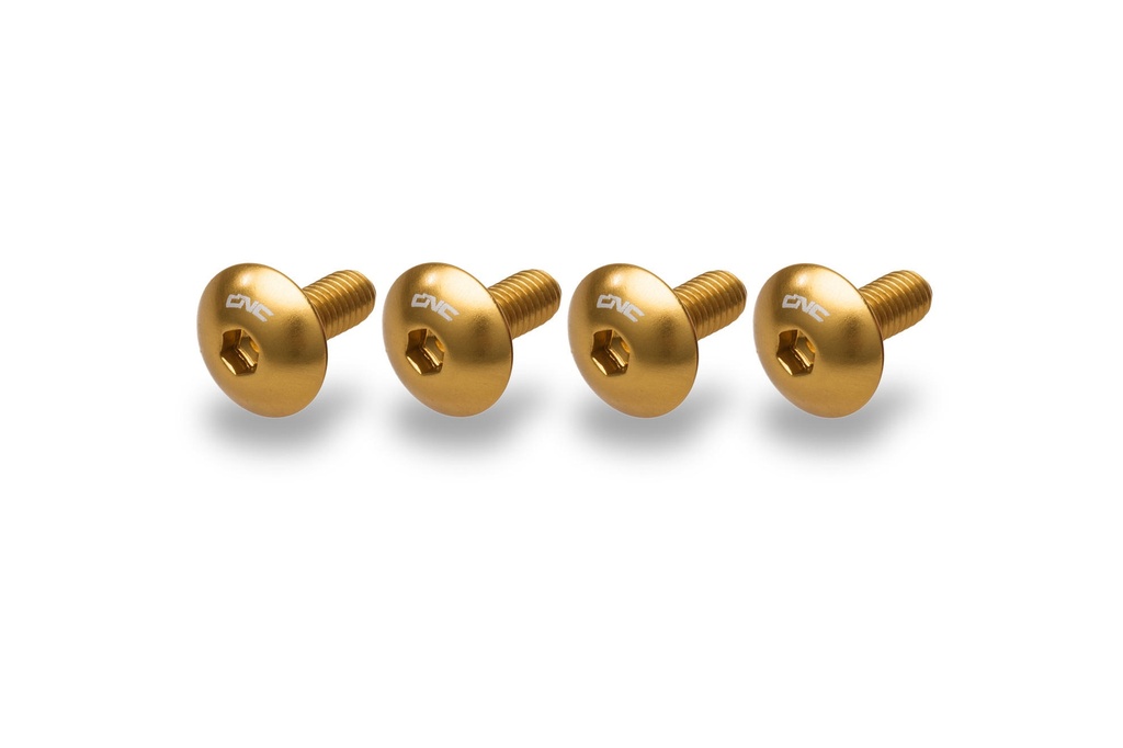 [CNC-KV462G] Carbon screen screw kit Ducati Multistrada 1200 (Gold)