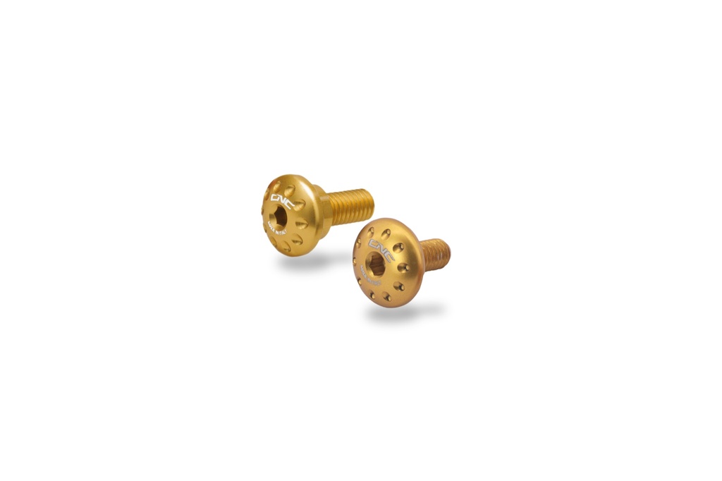 [CNC-KV474G] Screw kit upper chain guard Ducati Monster 937 (Gold)