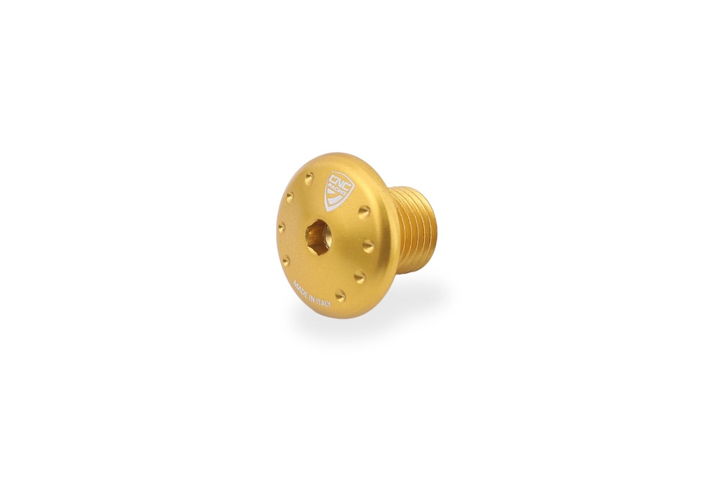 [CNC-KV481G] Belly Pan left side support screw Ducati Diavel V4 (Gold)
