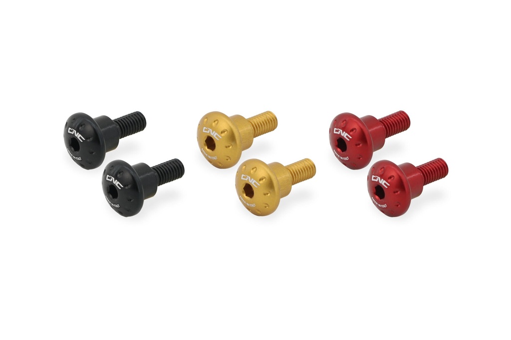 [CNC-KV482R] Dashboard cover screw kit Ducati Hypermotard 698 Mono (Red)