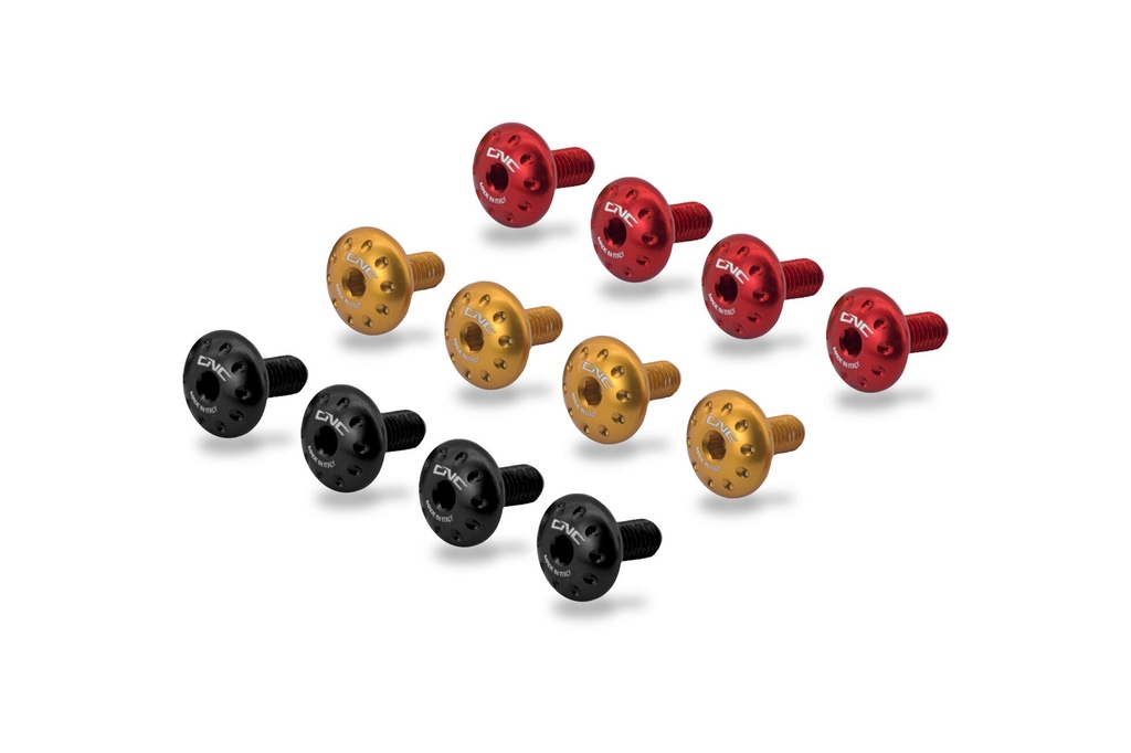 [CNC-KV483B] Rear handle screw kit Ducati Multistrada V4 (Black)