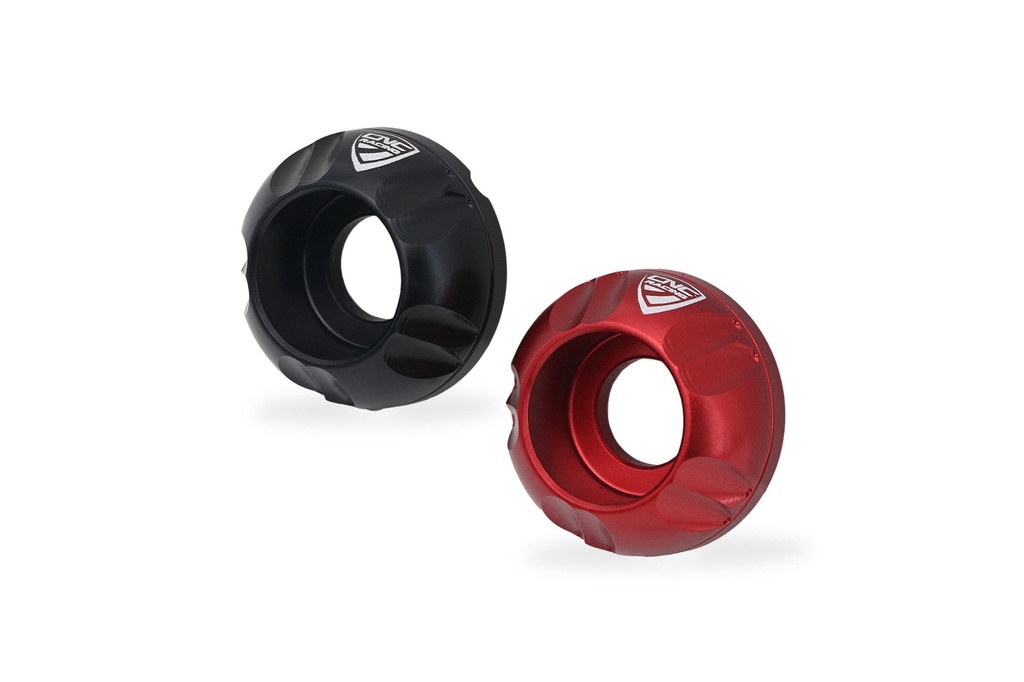 [CNC-KV901B] Rear shock Absorber screw collar Moto Guzzi (Black)