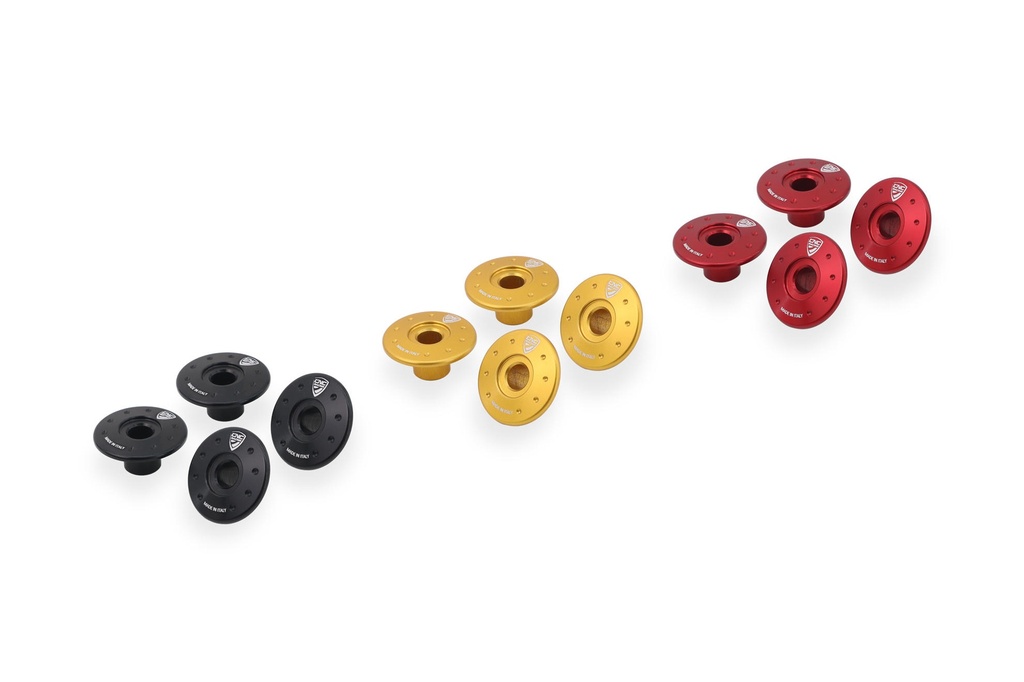 [CNC-KV902B] Windshield screw bushes Moto Guzzi (Black)