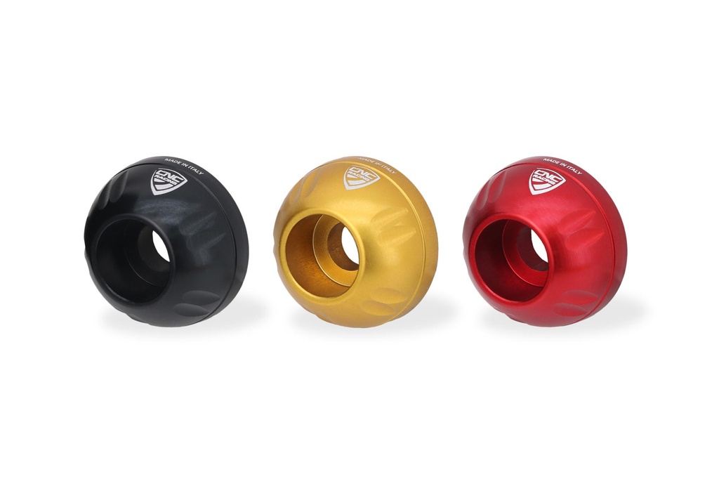 [CNC-KV903B] Silencer bracket screw collar Moto Guzzi (Black)