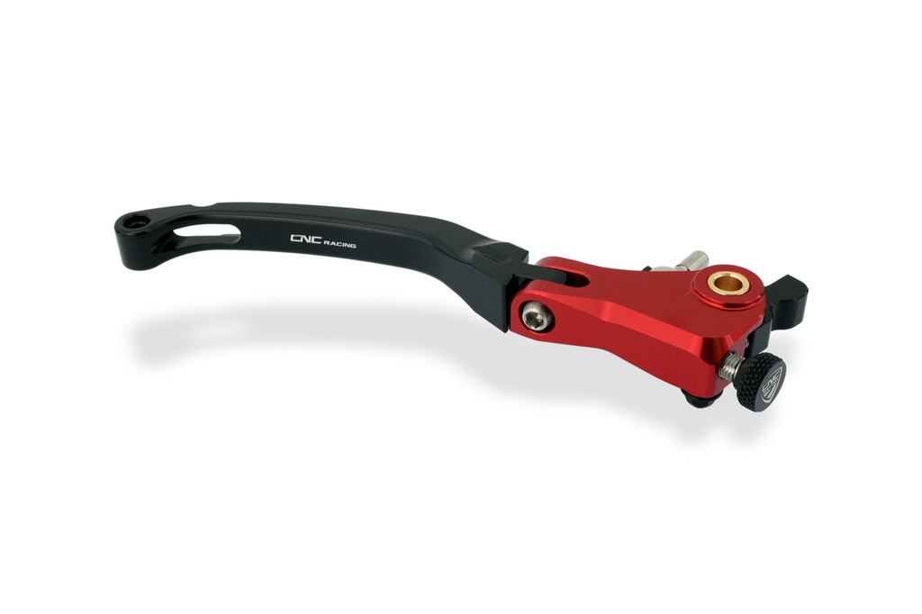 [CNC-LBR04BR] Brake lever Red Race - folding