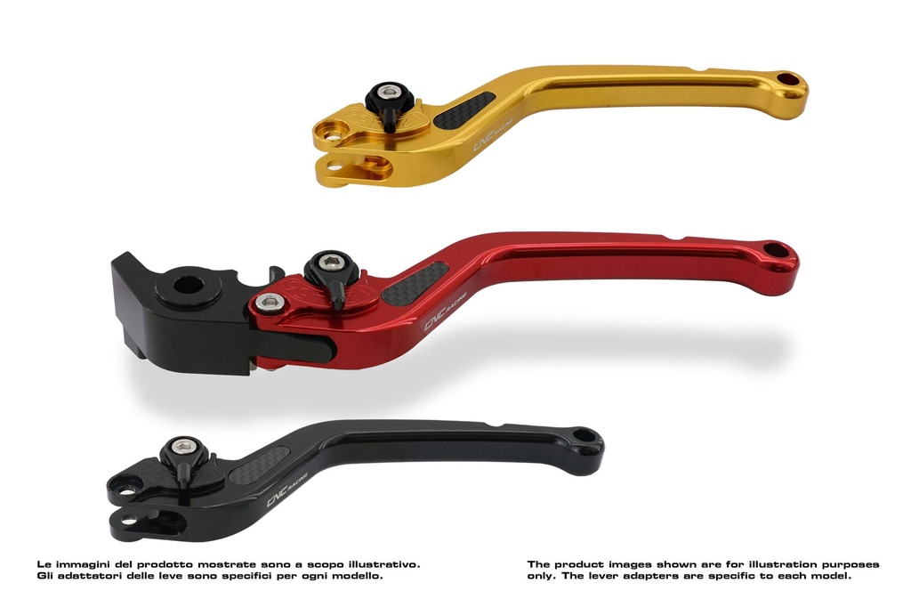 [CNC-LCL12R] Clutch lever - long model (Red)
