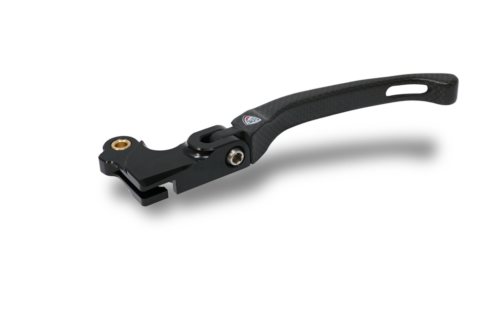 [CNC-LCR23Y] Clutch lever folding Race - Carbon (Matte)