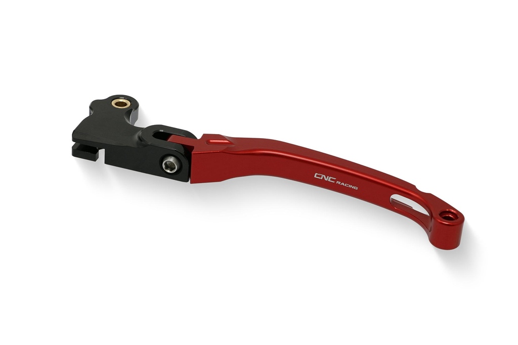 [CNC-LCR33R] Clutch lever Race - folding (Red)