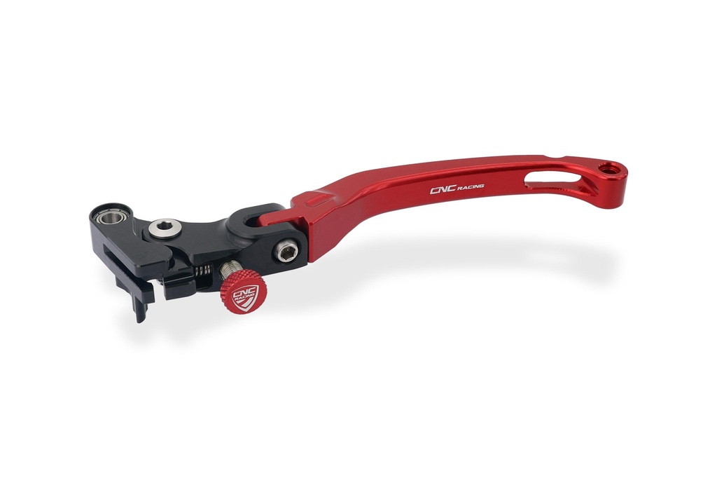 [CNC-LCR50R] Clutch lever Race - folding (Red)