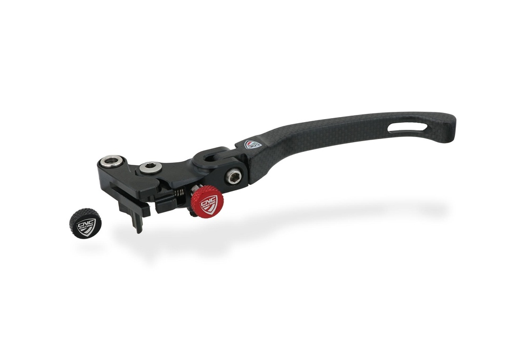 [CNC-LCR50Y] Clutch lever folding Race - Carbon (Matte)