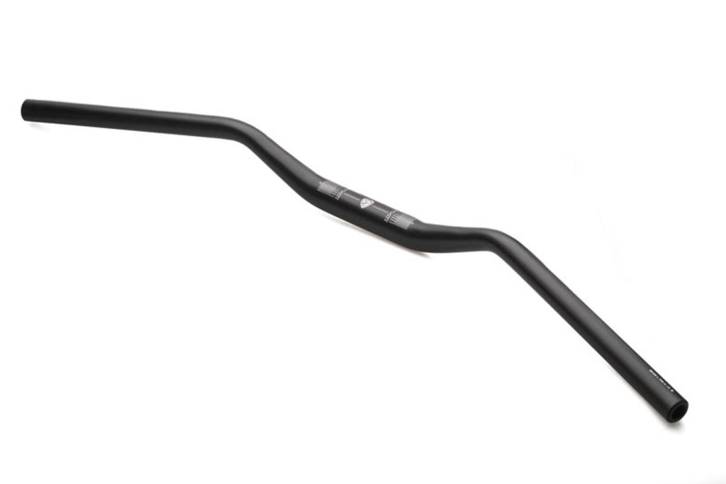 [CNC-MA105B] 1-1/8 inch diameter tapered handlebars (Black)