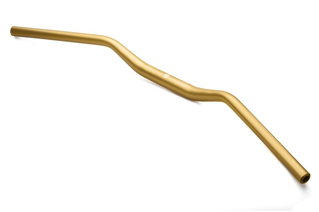 [CNC-MA105G] 1-1/8 inch diameter tapered handlebars (Gold)