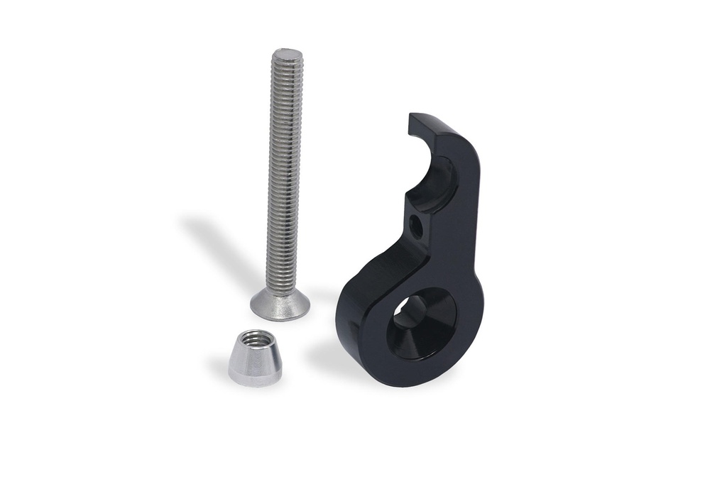 [CNC-MRA01B] M8 Screw Adapter for bar-end mirror Rocket - RHS