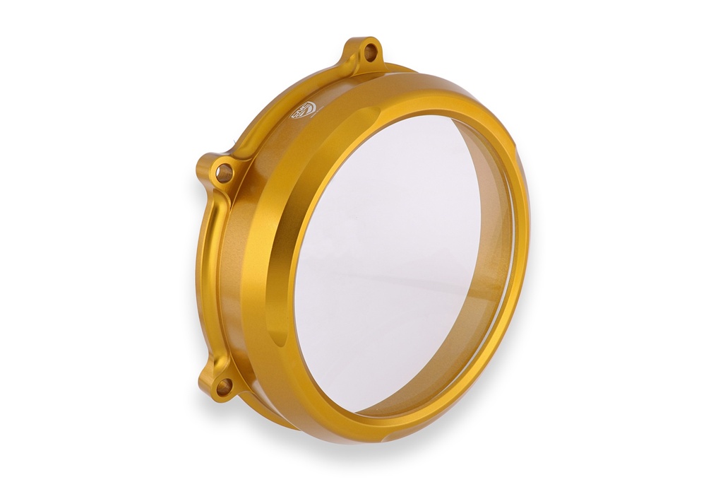 [CNC-CA210G] Clear oil bath clutch cover Ducati Streetfighter V4 (Gold)