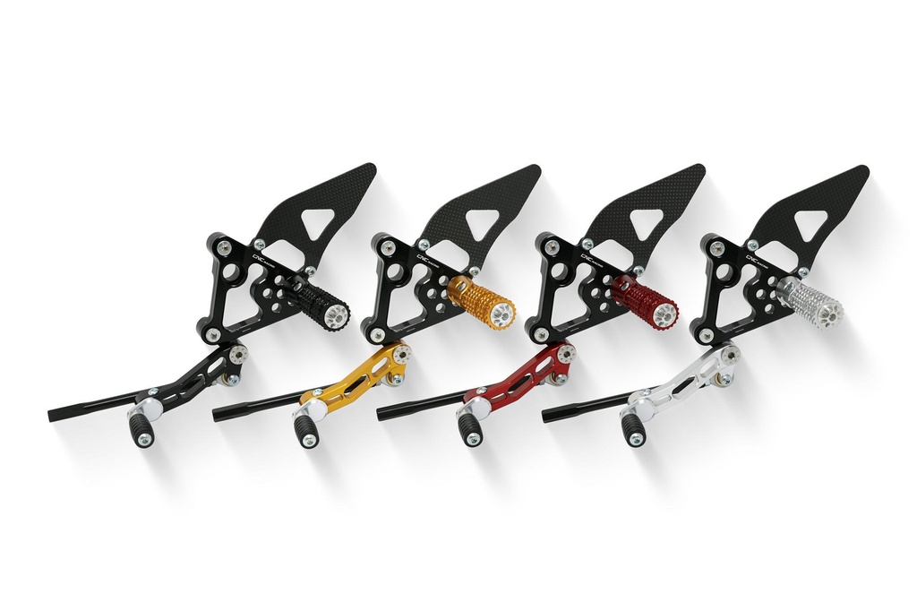 [CNC-PE210G] Adjustable rear sets Ducati 848 1098 1198