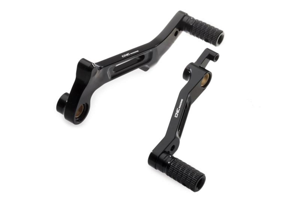 [CNC-PE247B] Easy rider footpegs kit MV Agusta Turismo Veloce (Black)