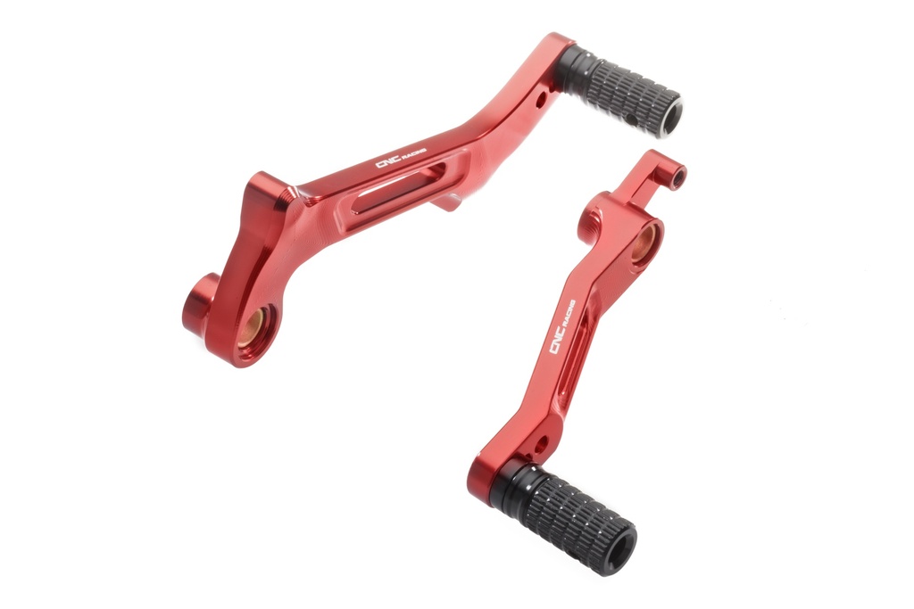 [CNC-PE247R] Easy rider footpegs kit MV Agusta Turismo Veloce (Red)