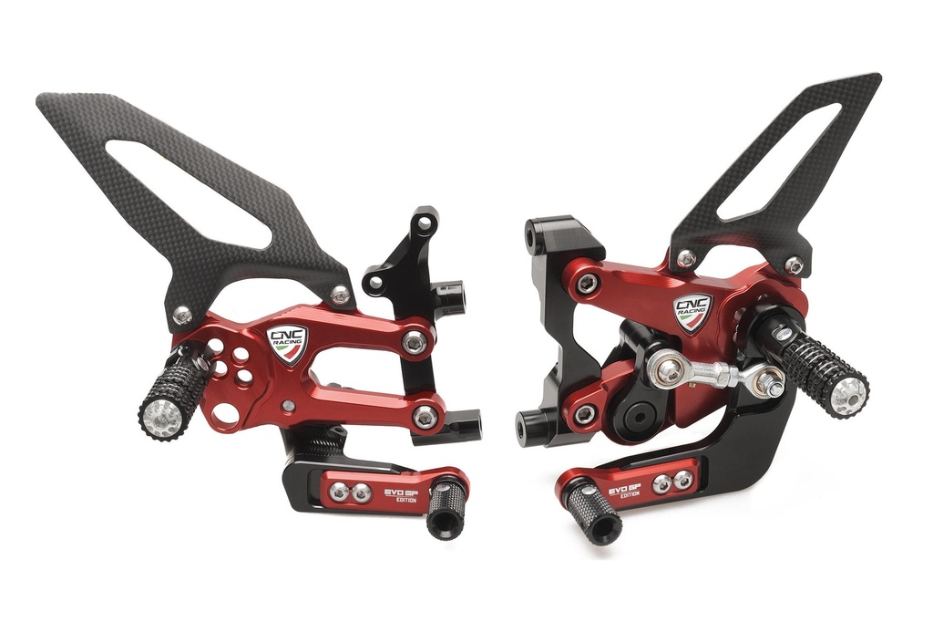 [CNC-PE400GP] ADJUSTABLE REAR SETS DUCATI PANIGALE SERIES EVO GP Edition