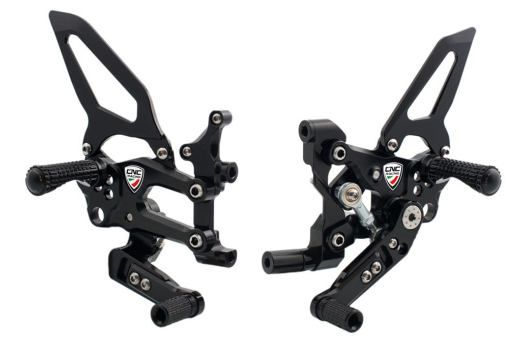 [CNC-PE405B] Adjustable rear sets RPS "Easy" Ducati SBK Panigale series road and reverse shifting