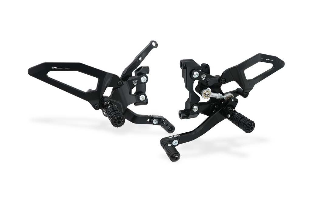 [CNC-PE411B] Adjustable rearsets Ducati Streetfighter V2