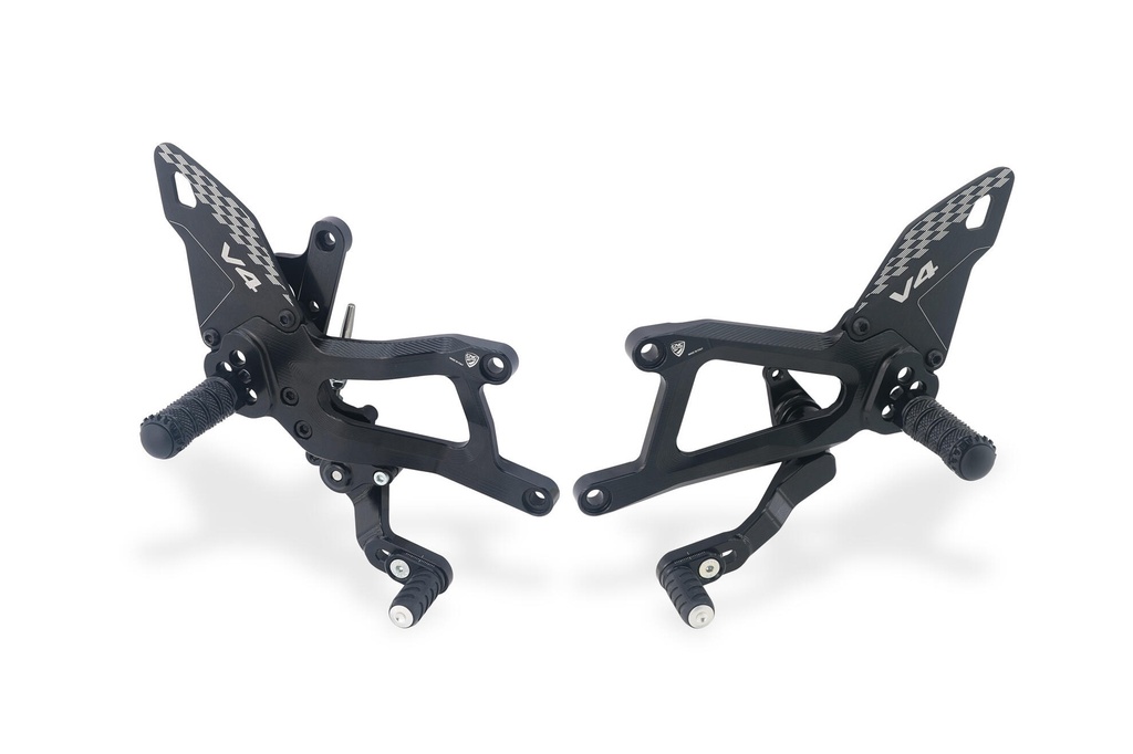 [CNC-PE416B] Adjustable rear sets for Ducati Panigale V4 - Easy Edition