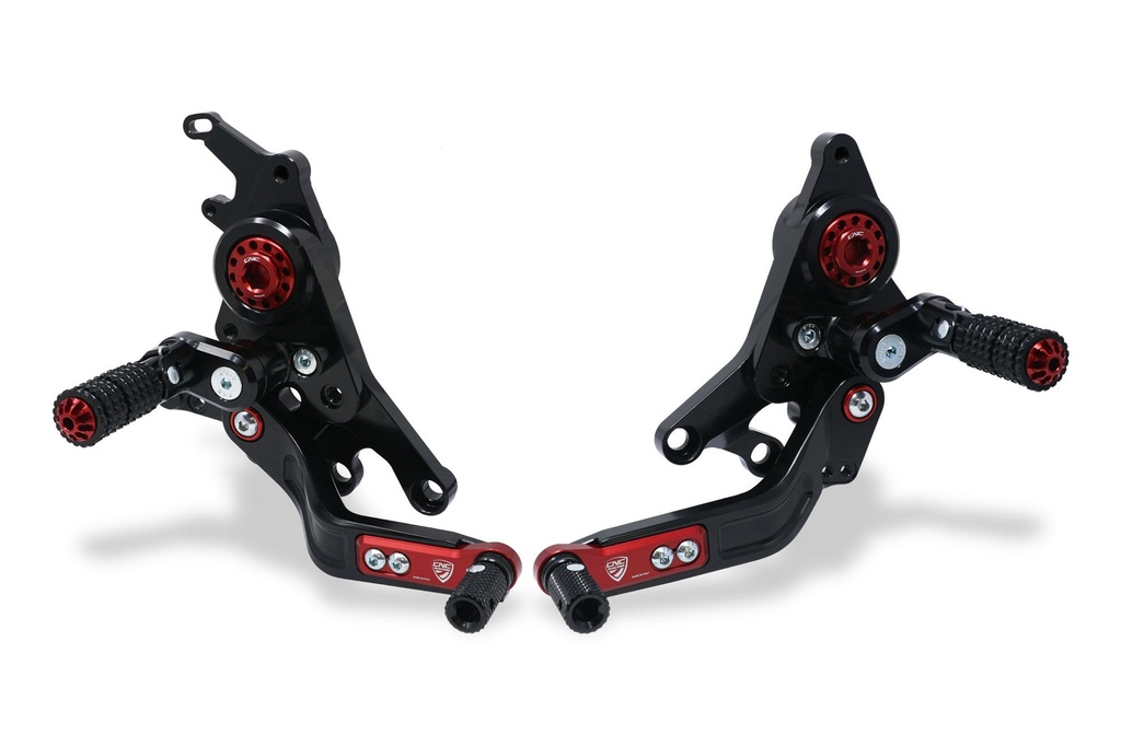 [CNC-PE432BR] Adjustable rear sets rider Ducati Hypermotard 950