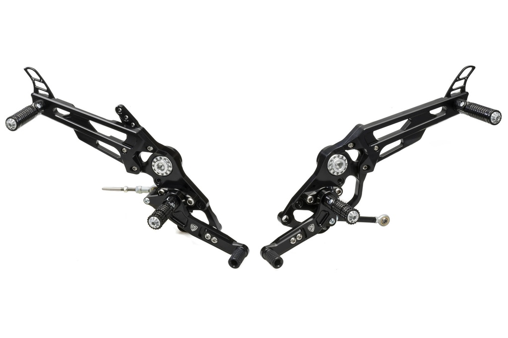 [CNC-PE445B] Adjustable rear sets Ducati