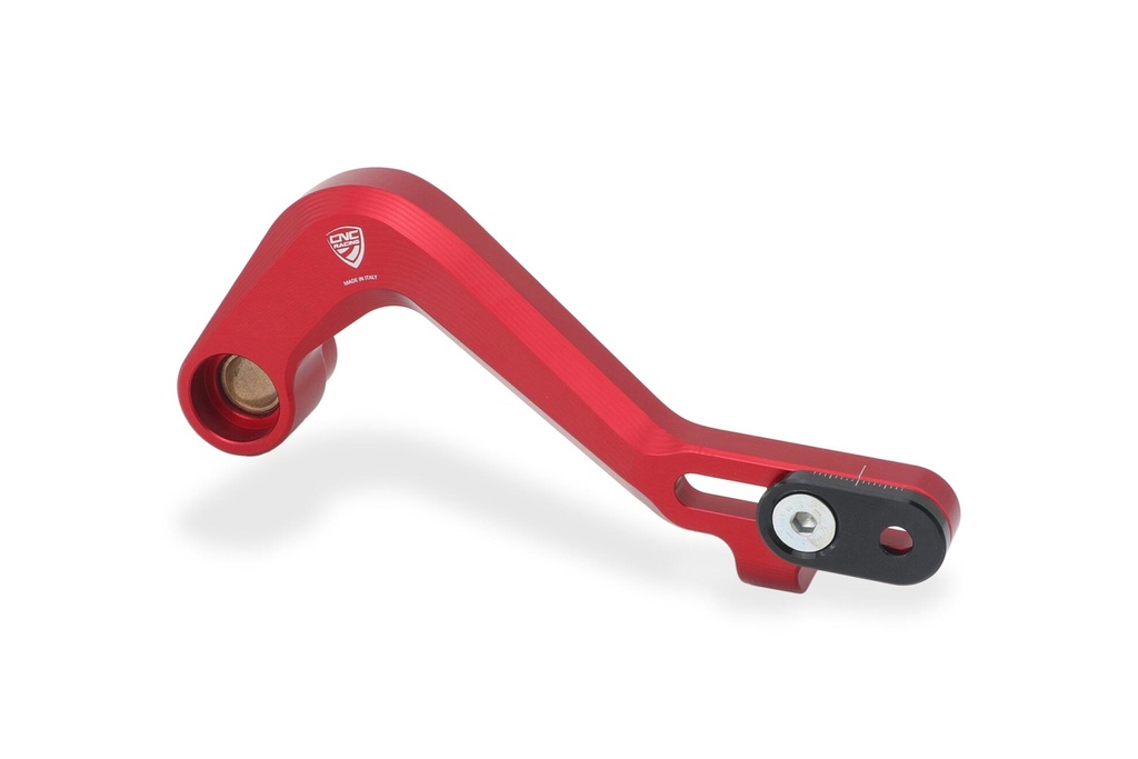 [CNC-PEC10R] Rear brake lever Ducati Multistrada V4 / V4S / V4 Pikes Peak / RS / Rally - SLIDE (Red)