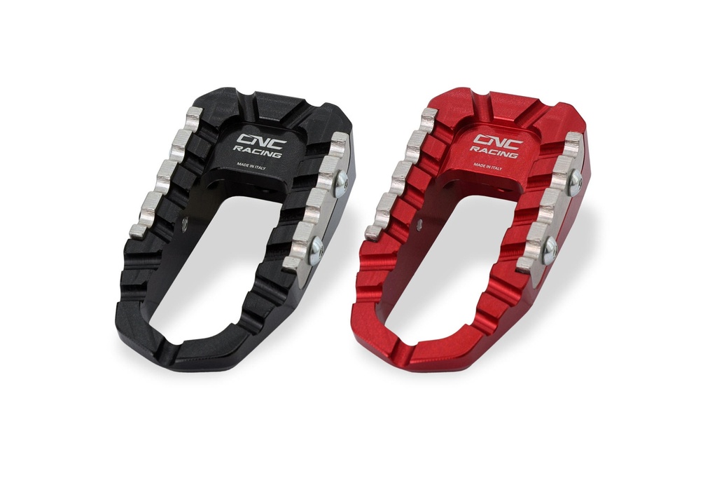 [CNC-PEP05B] Footpegs kit TOURING - driver (Black)