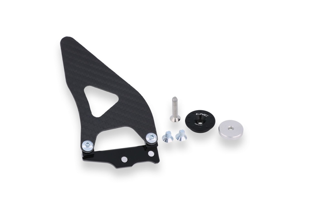 [CNC-PES01B] RH heel guard kit for rearsets PE226