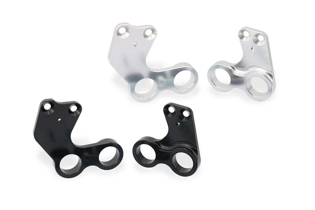 [CNC-PES50B] Mounting kit for Arrow Exhaust with CNC Racing Rearsets PE227 (Black)