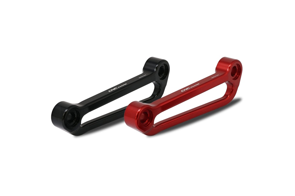 [CNC-PET51B] Rear footrest blanking plates MV Agusta (Black)