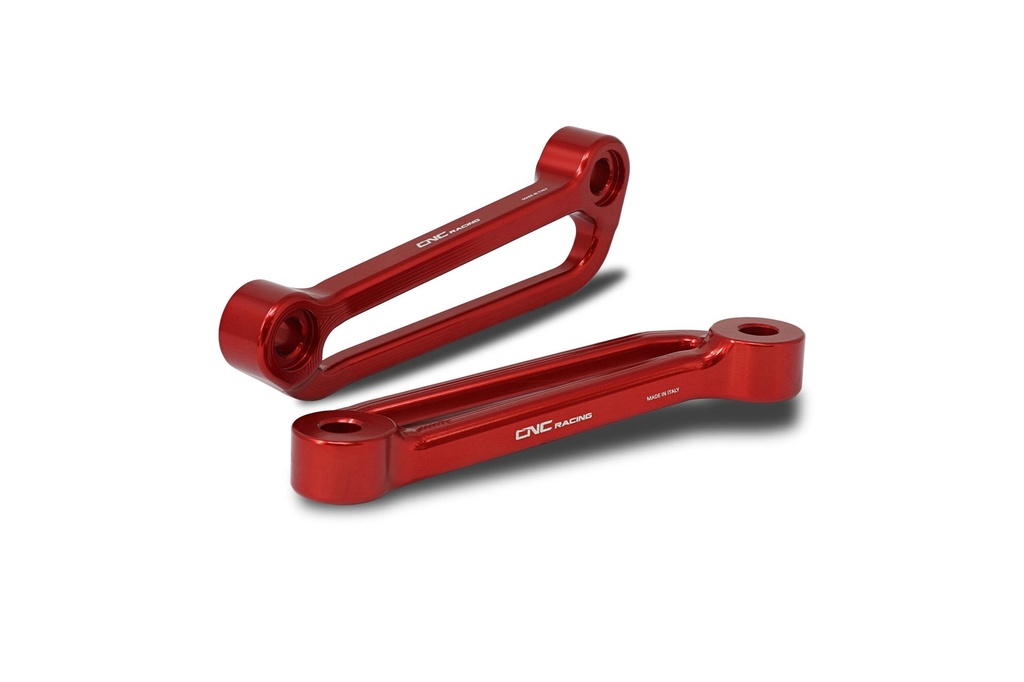 [CNC-PET51R] Rear footrest blanking plates MV Agusta (Red)