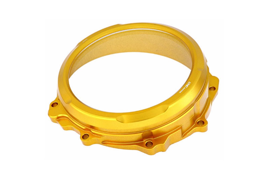 [CNC-CA300G] Clear clutch cover MV Agusta- hydraulic control (Gold)