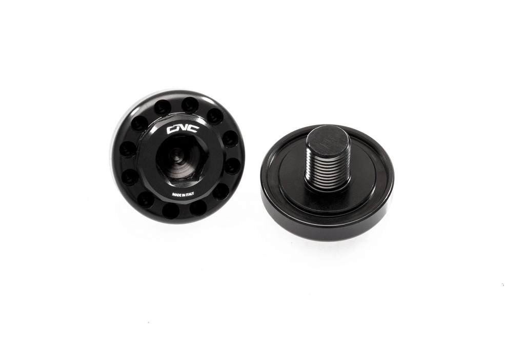 [CNC-PEV03B] Central bolt kit for OEM rearsets Ducati (Black)