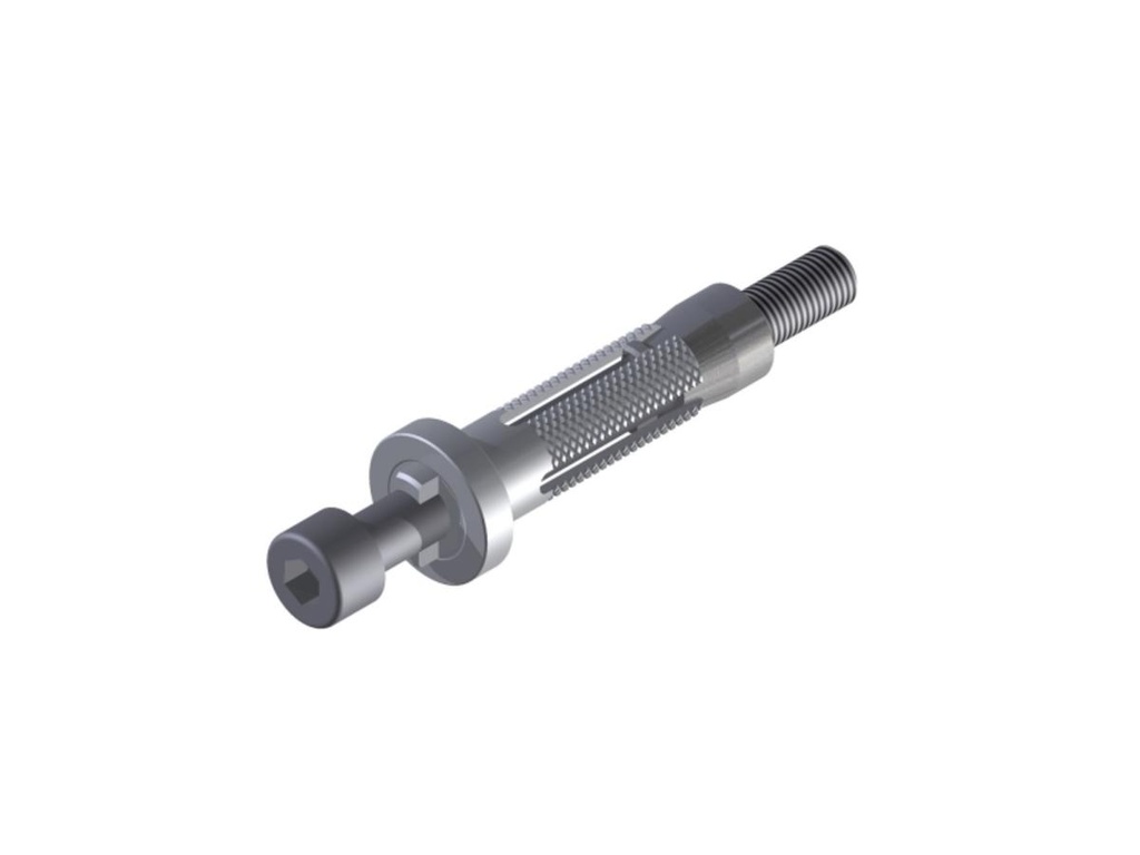 [CNC-PL110B] Adapter with anti-rotation system to mount the front brake and clutch lever guards.