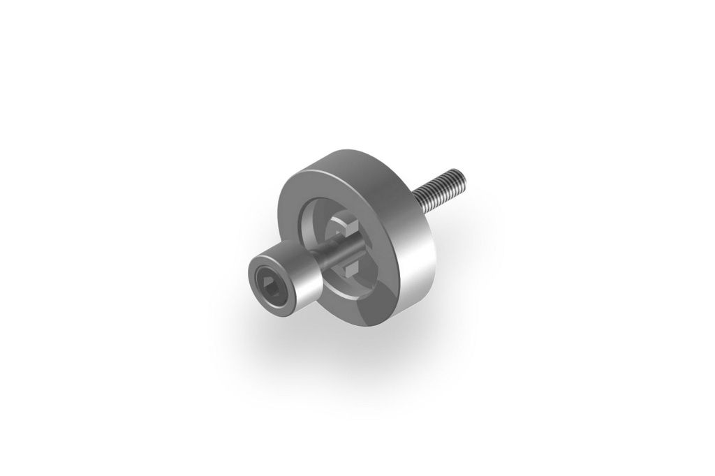 [CNC-PL114B] Adapter with anti-rotation system to install brake and clutch lever protection.