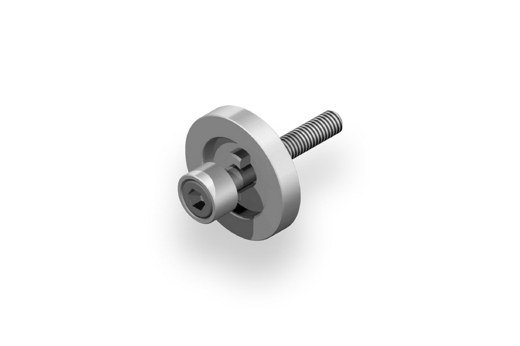 [CNC-PL115B] Adapter with anti-rotation system to install brake and clutch lever protection.