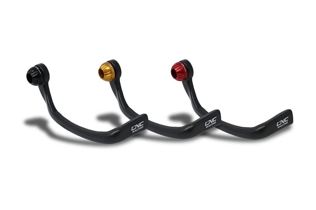 [CNC-PL150YB] Brake-Guard Carbon Race - Protection front brake lever matt carbon (Black)