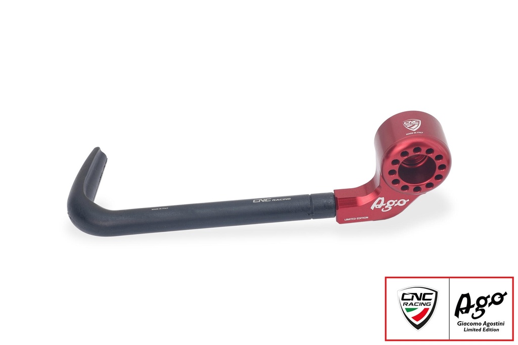 [CNC-PL200RAG] Clutch Guard Race - Clutch lever protection - Giacomo Agostini Limited Edition (Red)