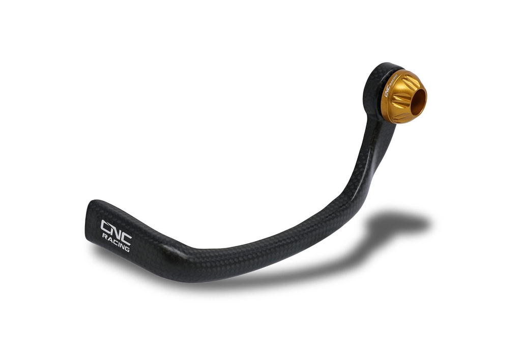 [CNC-PL250YG] Clutch-Guard Carbon Race - Protection clutch lever matt carbon (Gold)