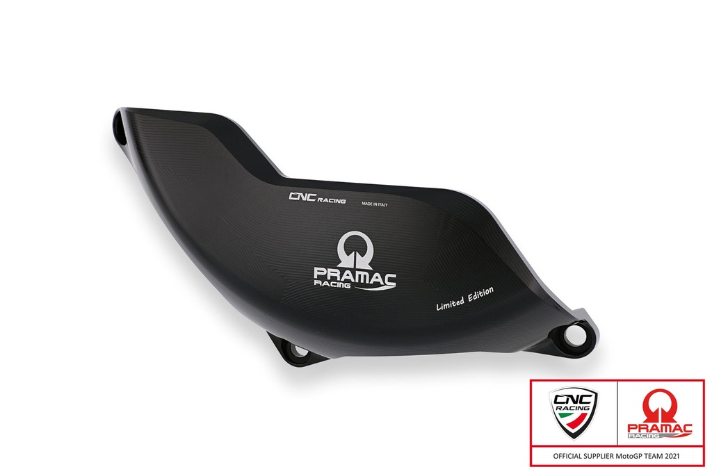 [CNC-PR301BPR] Clutch cover "RPS" right side Ducati Panigale - Pramac Racing Limited Edition